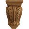 Ekena Millwork 2 1/4"W x 2 1/4"D x 4 1/4"H Extra Small Acanthus Wood Corbel, Cherry CORW02X02X04ACCH - alternate 4